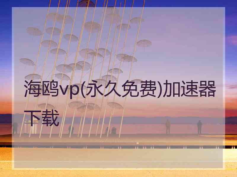 海鸥vp(永久免费)加速器下载