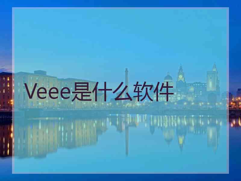 Veee是什么软件